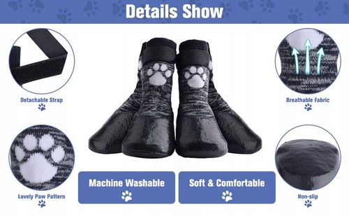 SKARPETY ANTYPOŚLIZGOWE DLA PSA ROZM. XXL na Arena.pl