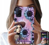 ETUI DO OPPO A52 - KOBIETA W SŁONECZNIKACH, KOBIECE WZORY