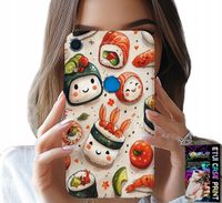 ETUI DO HUAWEI Y6S - SŁODKIE UŚMIECHNIĘTE SUSHI OBUDOWA CASE