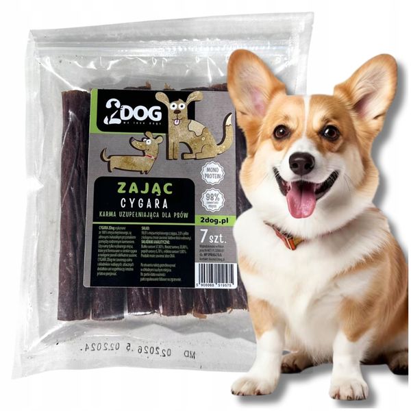 2Dog Cygara ZAJĄC 7 szt zdjęcie 2