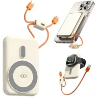 Powerbank QC szybkie ładowanie 10000 mAh usb lightning bezprzewodowy