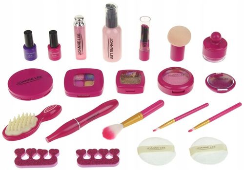 Kuferek Kosmetyków Zestaw do Makijażu Paznokci Make Up Kosmetyki dla Dzieci na Arena.pl