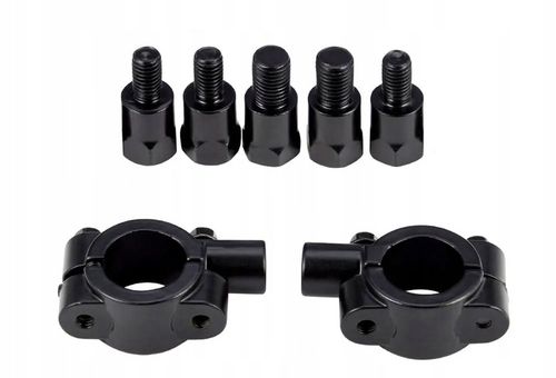 2 X UCHWYT MOCOWANIE LUSTERKA OBEJMA M10 M8 REDUKCJE SKUTERA MOTOCYKLA QUAD na Arena.pl