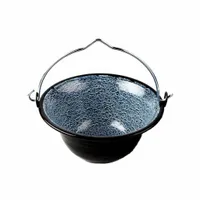 Kociołek wiszący węgierski emaliowany 8l