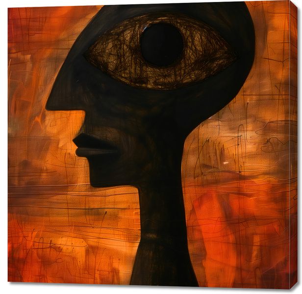 Obraz 100x100cm Głęboki Wgląd zdjęcie 1