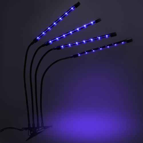 lampa led do wzrostu roślin 80 diod timer 25 w uprawa roślin do domu na Arena.pl