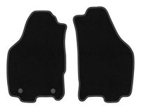 Dywaniki przednie welurowe czarne do: Lancia Ypsilon II 2003-2011 hatchback