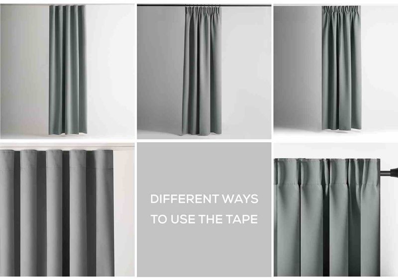 CURT/AH/BLACKOUT/PLEAT/SILVER/140X270/1PC zdjęcie 6
