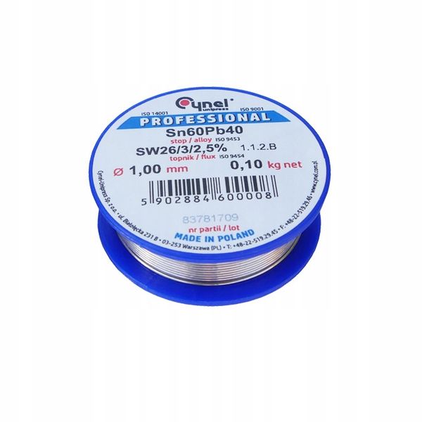 Cyna Cynel 1 mm 100 g zdjęcie 3
