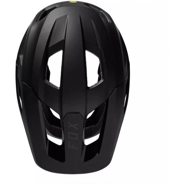 Kask FOX MAINFRAME TRVRS BLACK/BLACK czarny zdjęcie 3