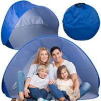 NAMIOT PLAŻOWY PARAWAN SAMOROZKŁADAJĄCY DUŻY NA PLAŻĘ DO OGRODU OCHRONA UV