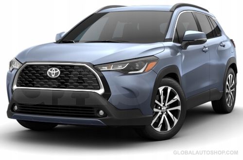 Toyota Corolla Cross - Chromowane Listwy Grill Atrapy Zderzaka Tuning na Arena.pl