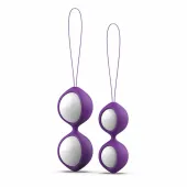 b swish bfit classic purple - zestaw kul treningowych kegla 4 szt.
