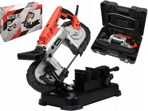 YATO PRZECINARKA TAŚMOWA Z PODSTAWĄ PIŁA DO METALU PRZENOŚNA 1100W na Arena.pl