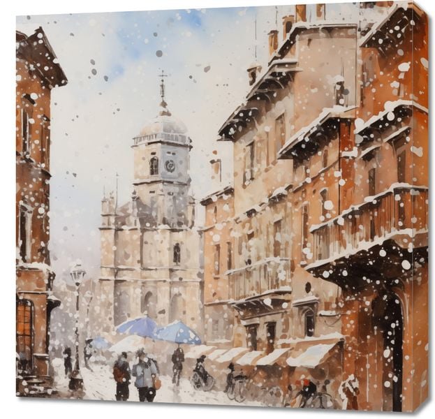 Obraz 70x70cm Urok Starych Miast zdjęcie 1