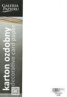 karton ozdobny róże biały 250g/m2 (20) 1343