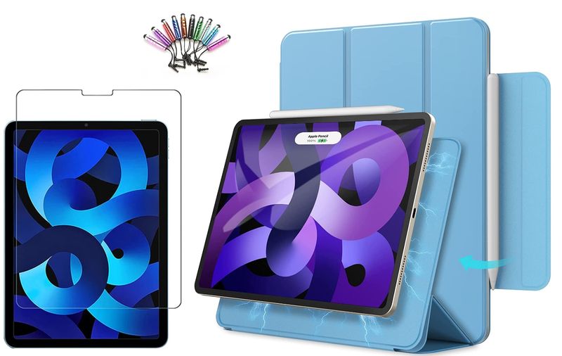ETUI MAGNETIC DO APPLE IPAD AIR 5 10.9 2022 +SZKŁO zdjęcie 1
