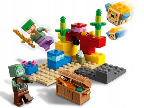 21164 - LEGO Minecraft - Rafa koralowa na Arena.pl