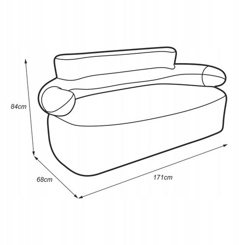 Sofa dmuchana Yolco GS2P na Arena.pl