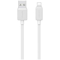 kabel usams ky series us-sj694 2.4a      lightning do usb-a 2m biały