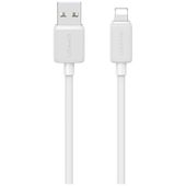 kabel usams ky series us-sj694 2.4a      lightning do usb-a 2m biały