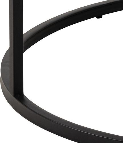 Stolik kawowy Spiro biały/czarny na Arena.pl