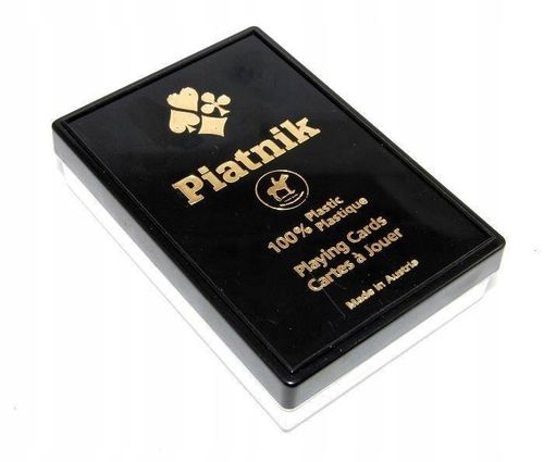 Karty standard "Plastic" 2 talie Piatnik na Arena.pl