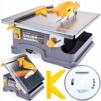 PRZECINARKA DO GLAZURY PŁYTEK PIŁA 1800W STOLIK TNIĘCIE SUCHO MOKRO 180mm