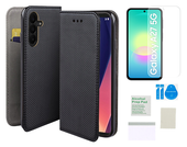 Etui z klapką do SAMSUNG GALAXY A27 5G czarny smart magnet + folia ochronna