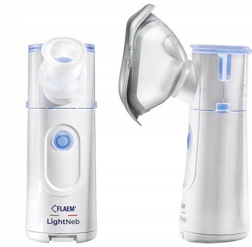 INHALATOR MEMBRANOWY SIATECZKOWY FLAEM LIGHTNEB PRZENOŚNY TRYB NOCNY CICHY na Arena.pl