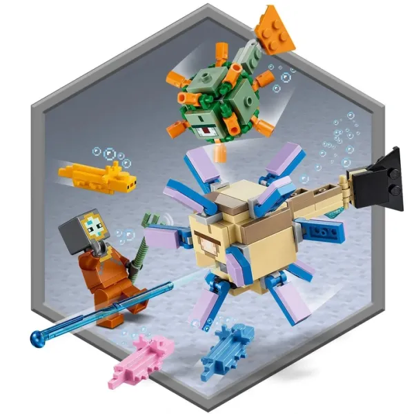 LEGO Minecraft 21180 Walka ze strażnikami zdjęcie 5