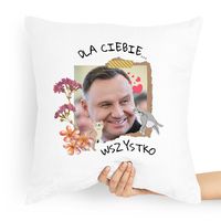 Poduszka Prezent Politycy Andrzej Duda Prezydent Z Nadrukiem Ze Zdjęciem