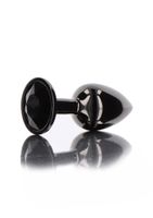 korek analny taboom z diamentem czarny 7.2 cm