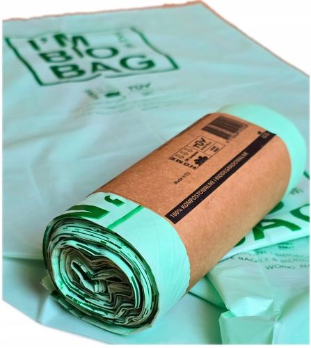 WORKI NA ODPADY BIO KOMPOSTOWALNE BIODEGRADOWALNE 20L 100szt na Arena.pl