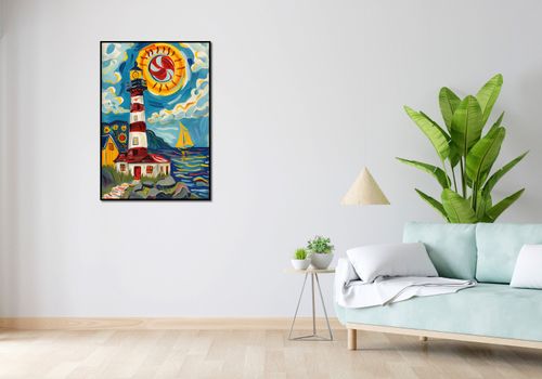 Plakat 68x98cm Żywa Przystań na Arena.pl