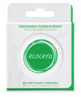 ECOCERA puder ryżowy prasowany cera tłusta 10 g