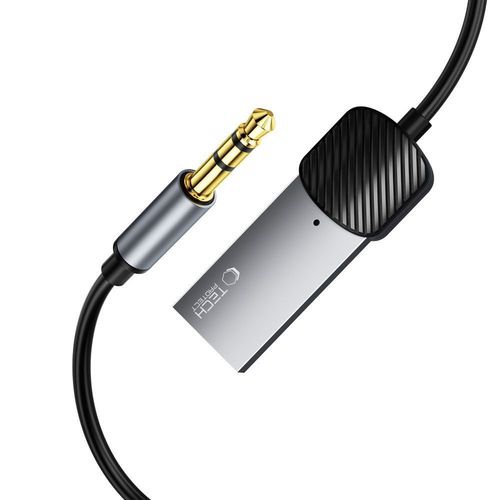 TECH-PROTECT ULTRABOOST BLUETOOTH AUX AUDIO ADAPTER CABLE GREY na Arena.pl