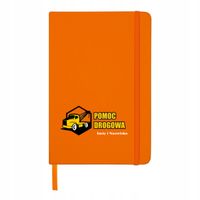 Notes A5 planer z twoim napisem logo z pełnokolorowym nadrukiem UV