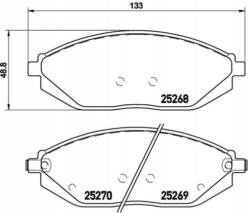 KLOCKI HAM CHEVROLET SPARK BREMBO na Arena.pl