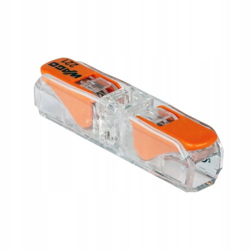 WAGO 221-2411 Szybkozłączka Przelotowa Drut Linka 2x0,2-4mm2 ORYGINAL 10szt na Arena.pl