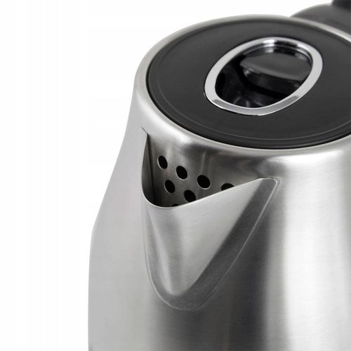 STYLOWY CZAJNIK ELEKTRYCZNY Z TERMOMETREM 1.7 L INOX 2200W STAL NIERDZEWNA na Arena.pl