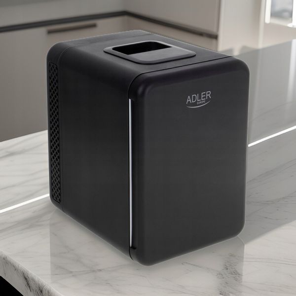 Mała lodówka turystyczna 4L samochodowa AC 12V DC 230V, chłodzenie grzanie zdjęcie 11