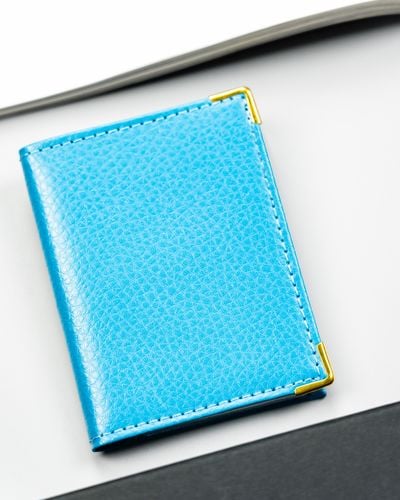 etui na karty skórzane 302-bl-blue na Arena.pl