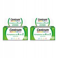 Multiwitamina Centrum od A do Z minerały witaminy Suplement diety 100 tab