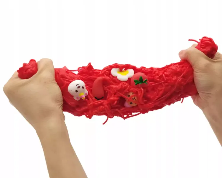 Slime Ramen Nudle. Misiowy przytulas zdjęcie 4
