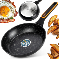 PATELNIA GRANITOWA 24 CM POWŁOKA NIEPRZYWIERAJĄCA NON-STICK INDUKCJA