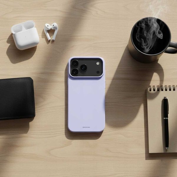 Spacecase Silicone Case 3.0 Iphone 17 Pro Max Purple zdjęcie 3