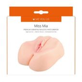 Masturbator- Me You Us Miss Mia Premium Vibrating Realistic Masturbator