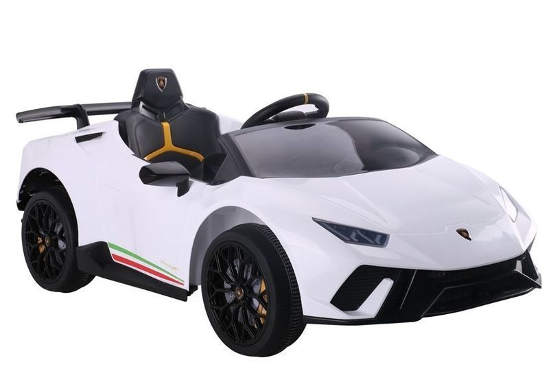 Auto na akumulator Lamborghini Huracan  Białe zdjęcie 1