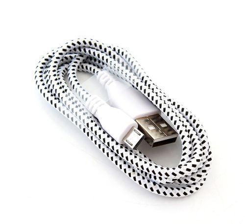 Kabel Micro USB 1m Oplot MicroUSB SOLIDNY biały na Arena.pl